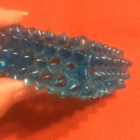 Blue Fenton Hobnail salt Cellar - Picture 5 of 8